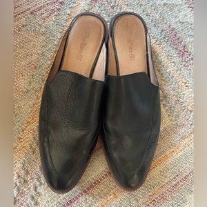 Madewell The Frances Loafer Mule in Leather